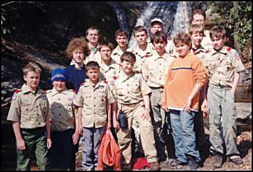 Troop 95 at Stone Mtn.